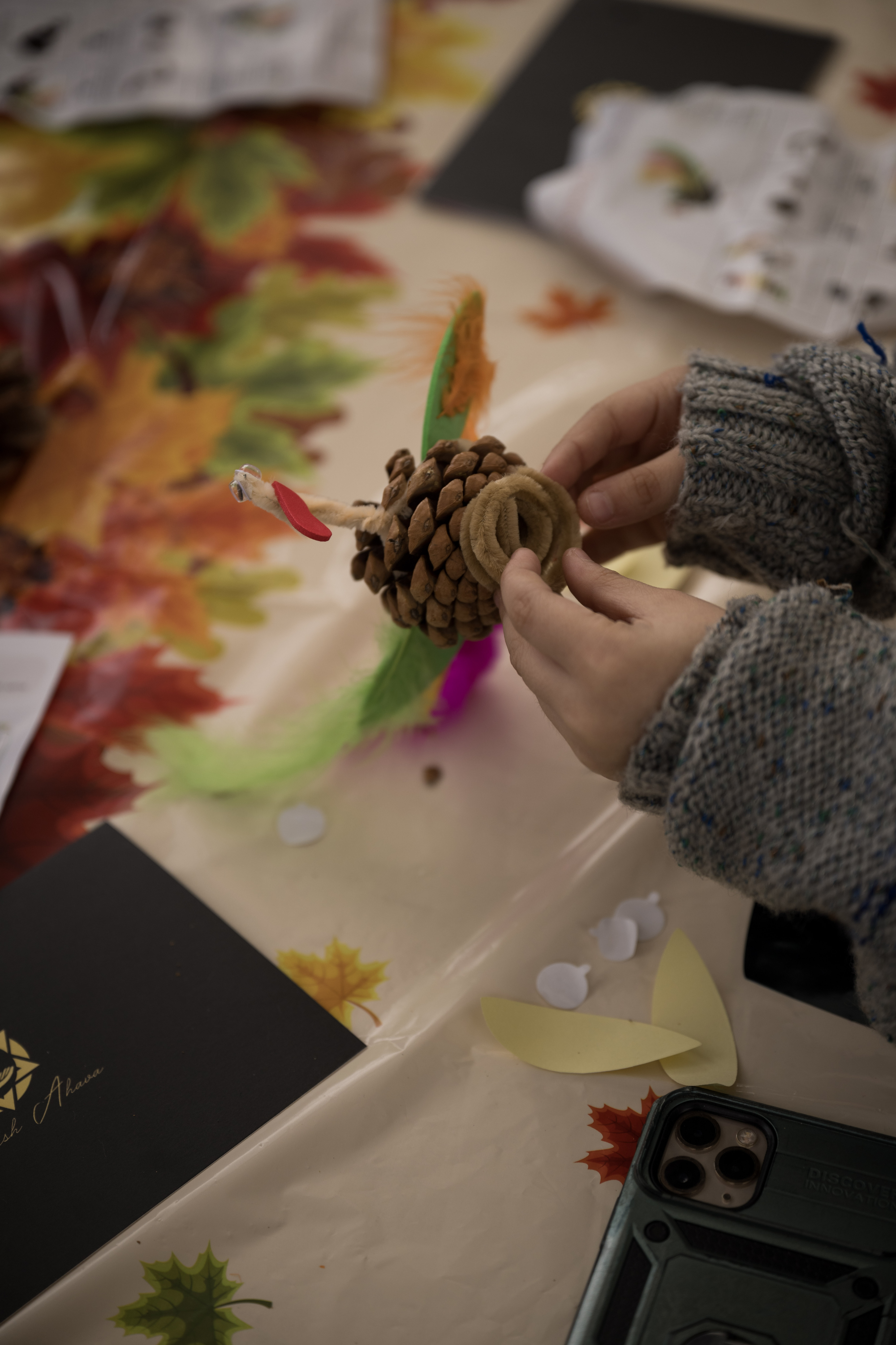 Children creating art and healing together